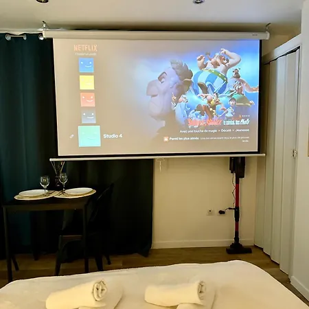 4 - Cinema Sport Parking - Dabnb Apartment *